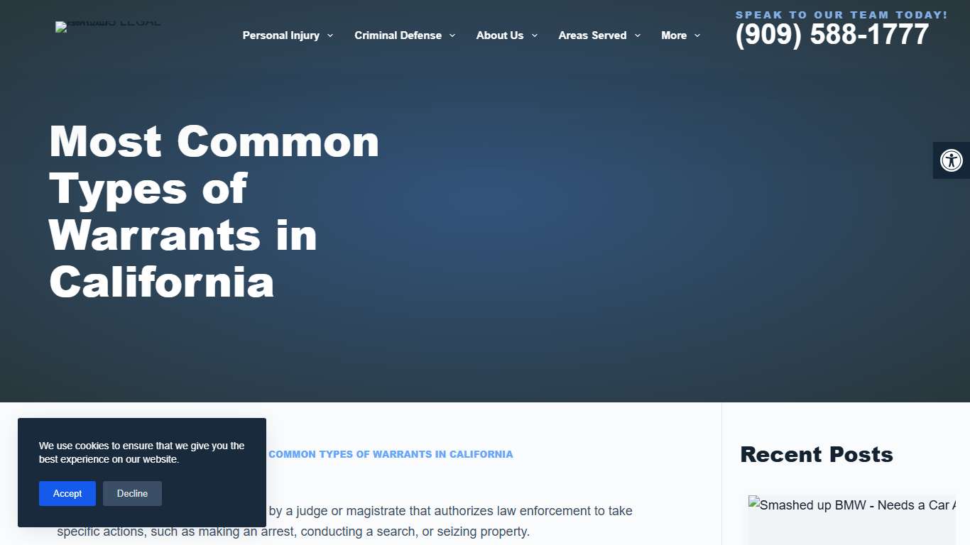 Common Warrants in California Explained - Amicus Legal Group